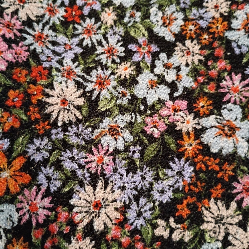 Stem Vine Women's Floral Flowers Pattern Blouse Top 3/4 Sleeve Size Large L EUC - Picture 5 of 6